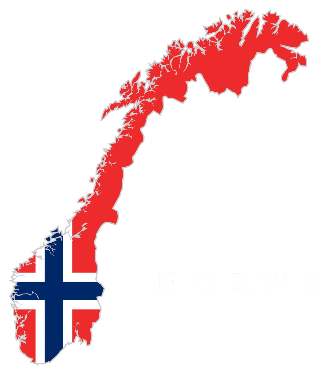 Karte Norwegen